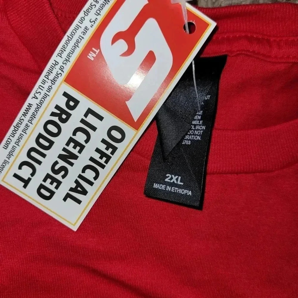 NEW w/o tag SNAP ON TOOLS brand mens‎ short sleeve t-shirt 2X - Picture 4 of 4
